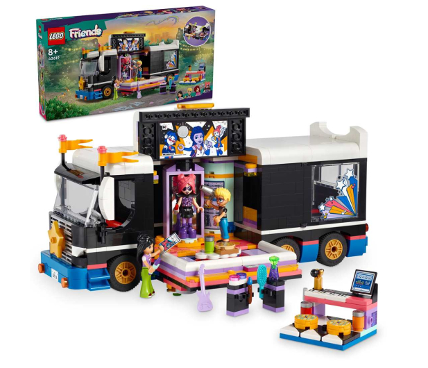 LEGO Friends 42619 Autobus koncertowy gwiazdy popu - 1203363 - zdjęcie